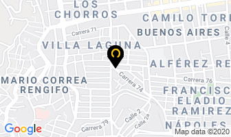 Mapa de Quesera El Talivan en Cali