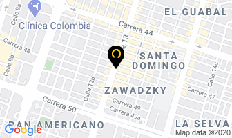 Mapa de Quesera Joana en Cali