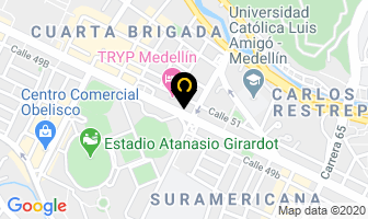Mapa de Quesera Monteria en Medellín