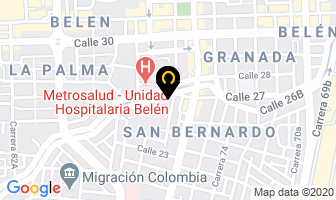Mapa de Quesos Machado en Medellín