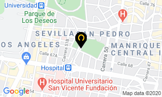 Mapa de Quesos Maricela en Medellín