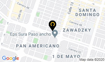Mapa de Quiceno Hector De Jesus en Cali