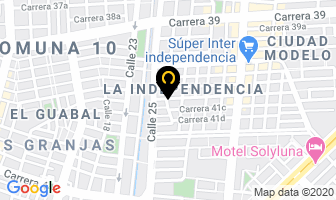 Mapa de Quiceno María Teresa en Cali