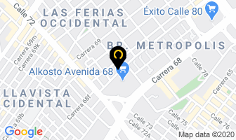 Mapa de Quick Car Service S.a.s en Bogotá D.C