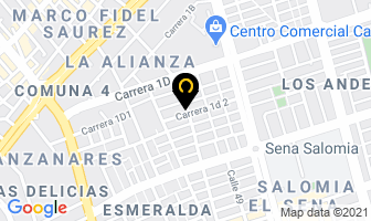 Mapa de Quieropan en Cali