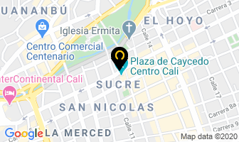 Mapa de Quijano Abogados en Cali