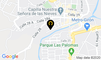 Mapa de Quikos Comidas Rapidas en Girón