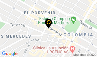Mapa de Quimed en Barranquilla