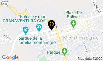 Mapa de Quimiaseo en Montenegro