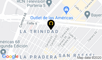 Mapa de Quimica Interkrol Ltda. en Bogotá D.C