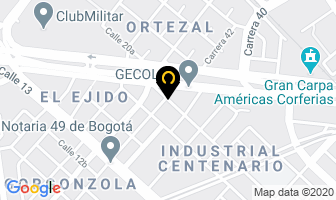 Mapa de Química Patric en Bogotá D.C