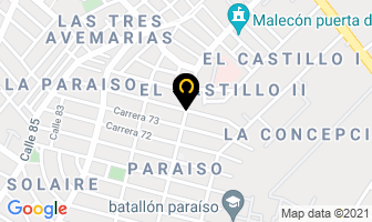 Mapa de Quimicos Escorcia E.u. en Barranquilla