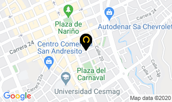 Mapa de Químicos La Merced en Pasto