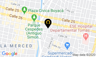 Mapa de Quimicos Proquimpi en Tulua