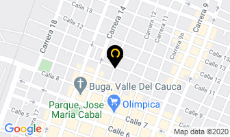 Mapa de Químicos Ya en Guadalajara de Buga