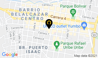 Mapa de Químicos Yumbo No 1 en Yumbo
