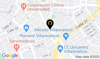 Mapa de Quimiproc en Villavicencio