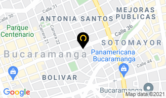 Mapa de Quimiproyectos S.a.s en Bucaramanga