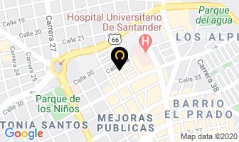 Mapa de Quimiven Sas en Bucaramanga