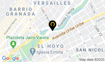 Mapa de Quimpe Ltda. en Cali