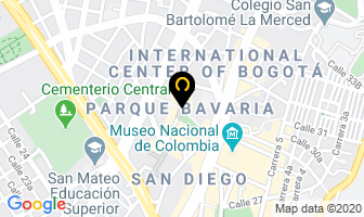 Mapa de Quintero & Asociados en Bogotá D.C
