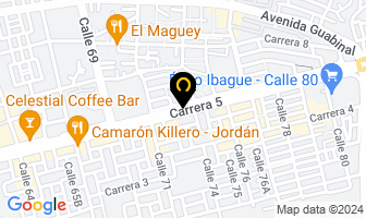 Mapa de Quintero Calderón Rubén Dr. en Ibagué