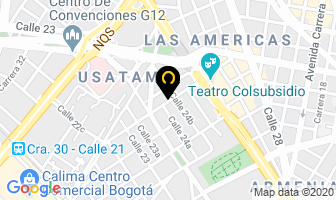 Mapa de Quiroga Vega Fredy en Bogotá D.C