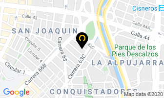 Mapa de Quirulap E.u. en Medellín