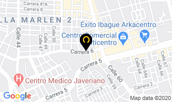 Mapa de Quirumedical De Colombia en Ibagué