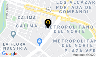 Mapa de R & G Autopartes S.a. en Cali