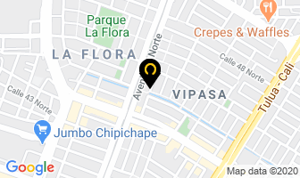 Mapa de R- Fast Ltda. en Cali
