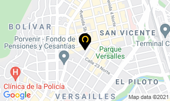 Mapa de R. M. Sistemas Ltda. en Cali