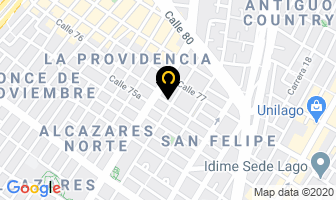 Mapa de Radi A/c Automotriz en Bogotá D.C