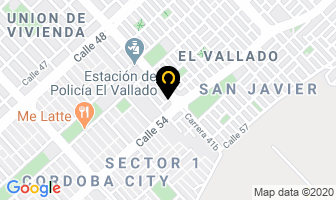 Mapa de Radiadores Luz en Cali
