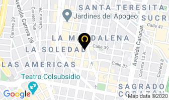 Mapa de Radio Servicio Electrónico en Bogotá D.C