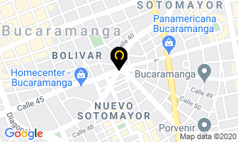 Mapa de Radiocomunicaciones en Bucaramanga