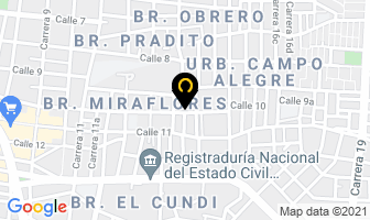 Mapa de Radioperiódico Macondo en Santa Marta
