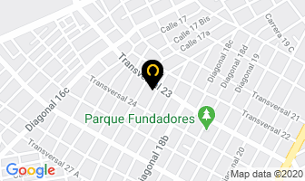Mapa de Rafael Cadena Perez Abogado en Valledupar