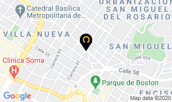 Mapa de Rafael Martelo Jr. en Medellín