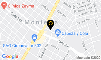 Mapa de Rafalitas en Montería