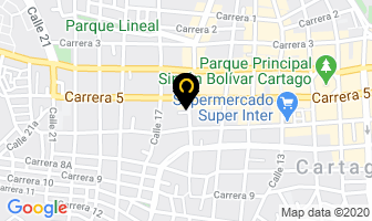 Mapa de Ralijugos en Cartago
