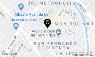 Mapa de Ramiproduct's Ltda. en Bogotá D.C