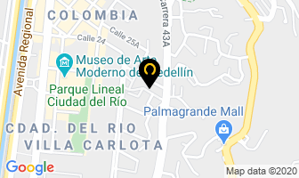 Mapa de Ramirautos en Medellín