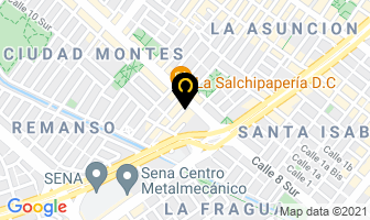 Mapa de Ramírez Jiménez Claudia Marcela en Bogotá D.C