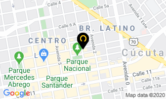 Mapa de Ramírez Yáñez Isabel Teresa en Cúcuta