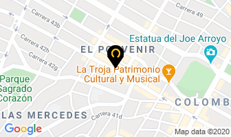 Mapa de Ramiro Barrios Publicidad en Barranquilla