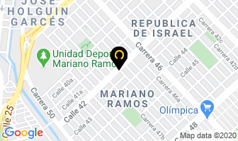 Mapa de Ramos Calvo Roberto Ignacio en Cali