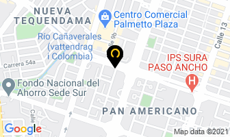 Mapa de Ramos Valenzuela Macario H. en Cali