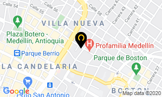 Mapa de Ramos Villa Clara Inés en Medellín