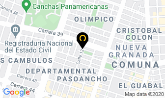 Mapa de Ranchera en Cali
